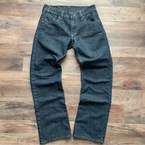 Levi's Men's 514 Slim Straight-Leg Jeans in Dark Blue W30/L30